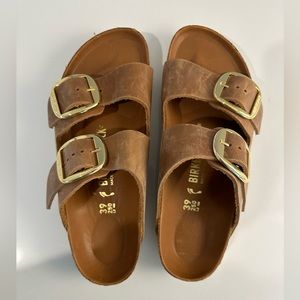 Birkenstock Arizona Big Buckle 39 NEW but no box